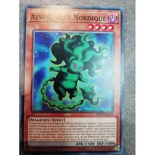 Yu Gi Oh Alviss,Alfe Nordique Sofu Fr000