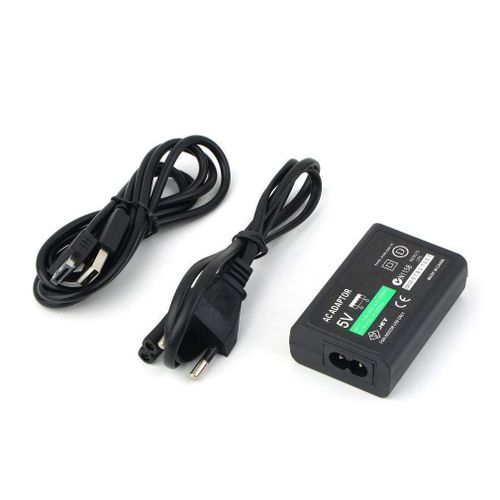 Alimentation secteur pour PS Vita + câble USB - EU Plug