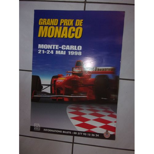 Grand Prix Formule I De Monaco 1998