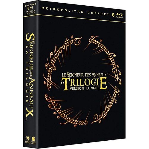 Le Seigneur Des Anneaux : La Trilogie - Version Longue - Blu-Ray