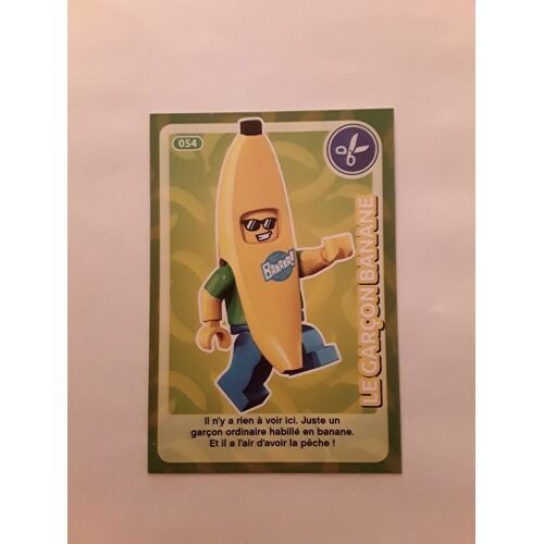 Carte Auchan Lego 54 / Le Garçon Banane