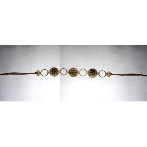 Fourrure Ceinture En Medaillons Sangle Mode Tendance Glamour Lanieres Reglable Ajustable Style Sophistiqué