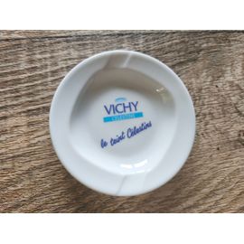 Cendrier Publicitaire Vichy Celestins - Le Teint Celestins Diametre 11.50 Cm