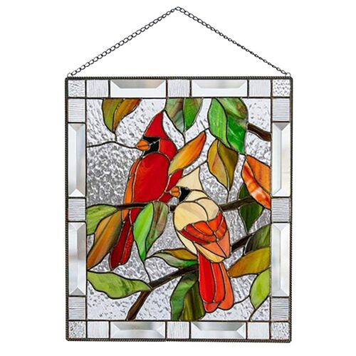 Cintre Décoratif En Acrylique, Panneau D'oiseaux En Vitrail, Pour Porte De Jardin, Extérieur, Clôtures Intérieures, Piliers
