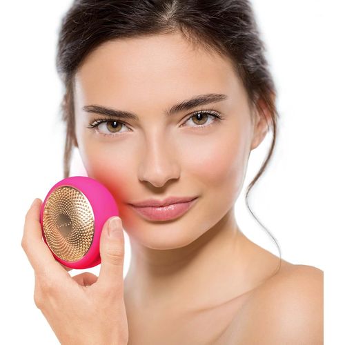 Ufo Masque Led Visage, Soin Du Visage Par Luminothérapie Rouge, Soin Coréen, Thermothérapie, Cryothérapie, Massage Visage, Hydratant, Absorption Supérieure Des Soins De La Peau, Fuchsia