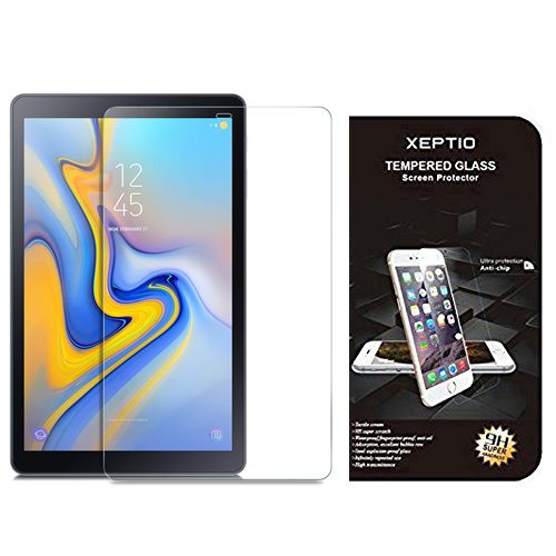 Samsung Galaxy Tab A 10.5 Wifi - 4g/Lte : Protection D'écran En Verre Trempé Transparent - Tempered Glass Screen Protector / Films Vitre Protecteur D'écran Transparente - Accessoires Xeptio