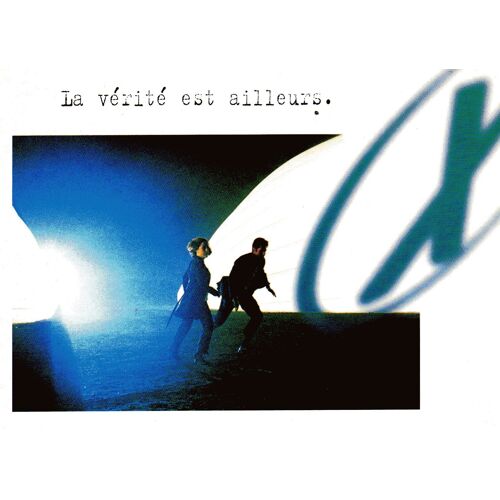 Carte Postale - The X-Files - La Verite Est Ailleurs