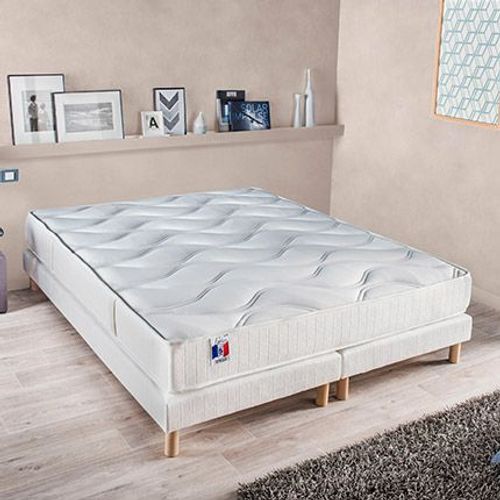 Ensemble Matelas+Sommier Mémoire De Forme 160x200cm