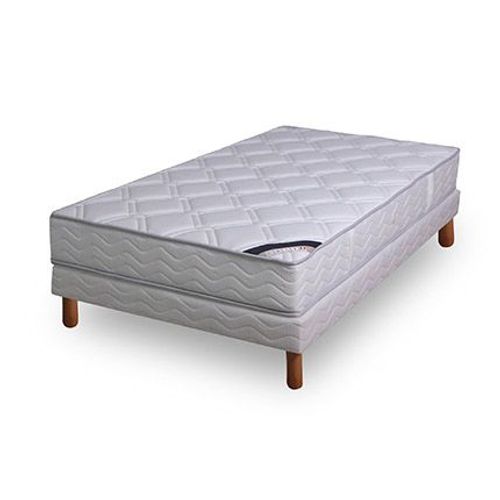 Ensemble Matelas Ressorts Ensachés - Grand Confort Ferme 140x190cm + Sommier