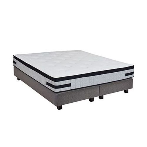 Ensemble Matelas + Sommier 160x200 Cm Confortluxe