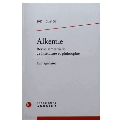 Alkemie N° 20, 2017-2 - L'imaginaire