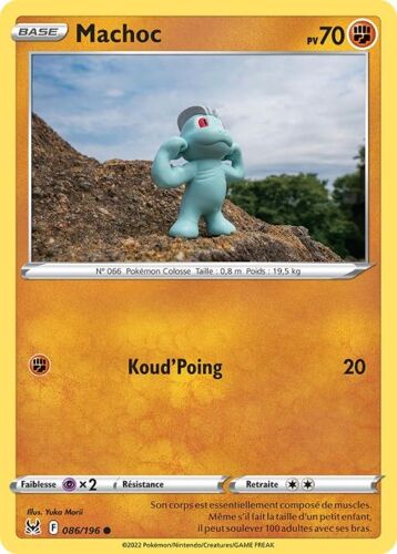 Carte Pokemon - Machoc - 086/196 - Eb11 Origine Perdue -