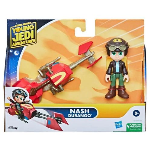 Hasbro Star Wars Les Aventures Des Petits Jedi Nash Durango Et Speeder Bike