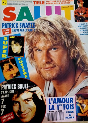 Salut 99 1991 Patrick Swayze/Bruel/Ester/Indra/Blackbox/Jc Van Damme