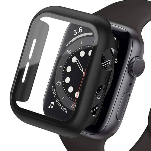 Coque De Protection D'écran En Verre Pour Apple Watch,Accessoire De 45mm,41mm,44mm,40mm,42mm,Série 9,4,5,6,Se,7,8.Black 2.Series 1 2 3 42mm