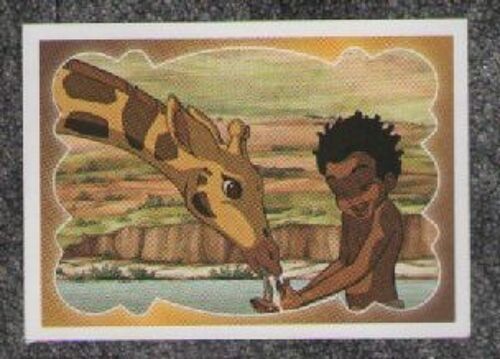 Sticker Panini Gulli Sélection N° 41 Zarafa