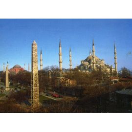 Carte Postale D' Istambul (Turquie) Hippodrome Et Mosquée Bleue