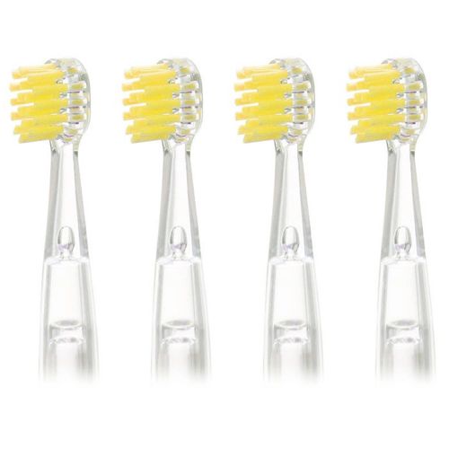 Têtes De Brosse À Dents De Rechange Pour Enfants,Pour Revyline Rl025/Lanbeibei Lb-L01,Accessoires De Brosse À Dents Électrique,Buses,Poils,Cadeau J291.4Pcs Yellow.