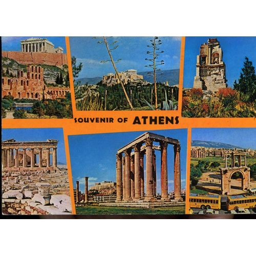 Carte Postale D' Athènes (Grèce) 6 Vues