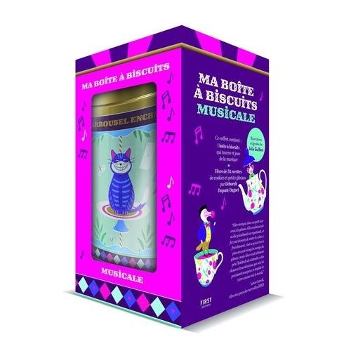 Ma Boîte À Biscuits Musicale - Coffret Avec 1 Boîte À Biscuits Et 1 Livre De Recettes