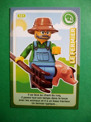 Le Fermier 121 - Carte Lego Auchan - Crée Ton Monde - 2018
