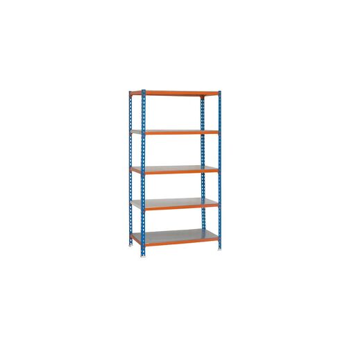 RAYONNAGE 1800 X 900 X 300 MM - 5 RAYONS - 900 KGS