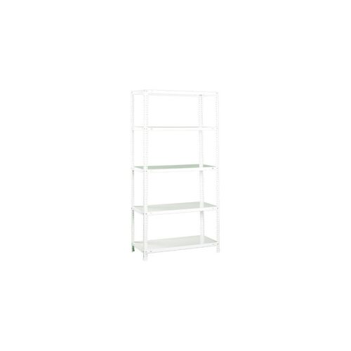 Etagère 5 niveaux 450 Kg L. 1100 x Ht. 2000 x P. 400 mm KIT COMFORT SUPERPLUS 5/400 BLANC - 202100014201145 - Simonclas