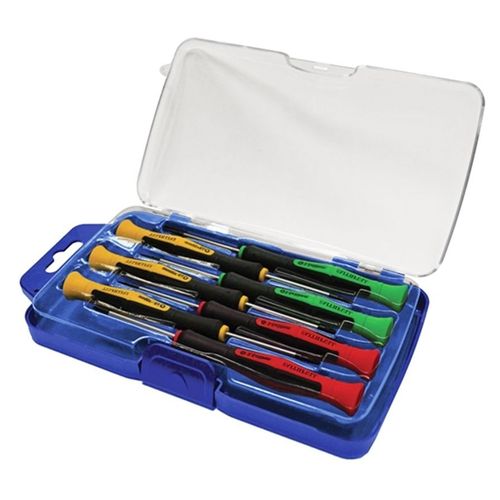 Coffret de 7 tournevis plats, Cruciforme et Torx