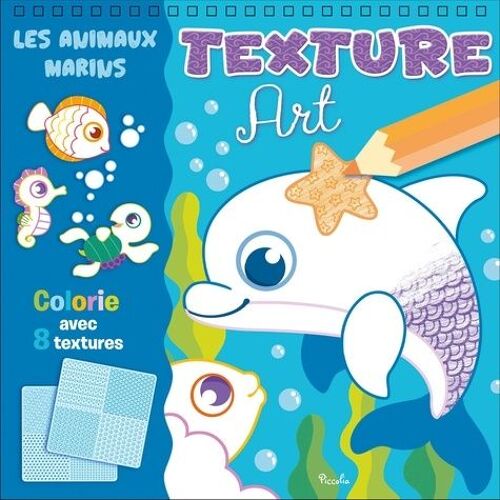 Les Animaux Marins - Colorie Avec 8 Textures