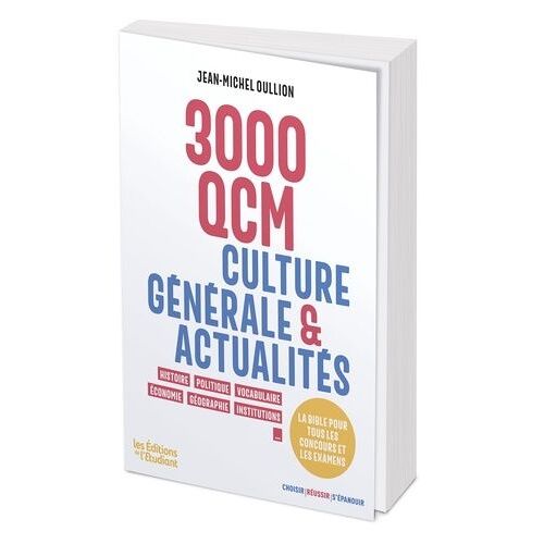 3000 Qcm De Culture Générale & D'actualités