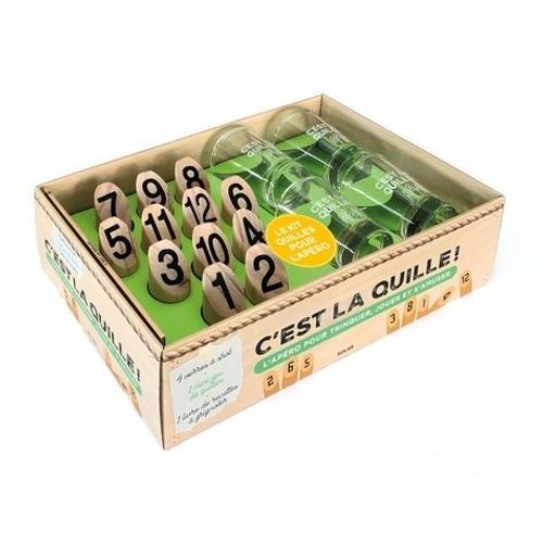C'est La Quille ! - Coffret Avec 4 Verres À Shot