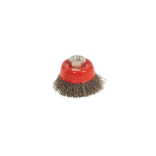 Brosse boisseau fils d'acier ondulés - 65 mm