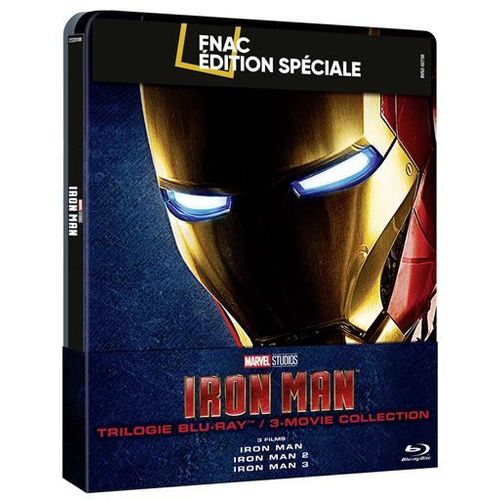 Iron Man La Trilogie Steelbook Exclusivité Fnac Blu-Ray