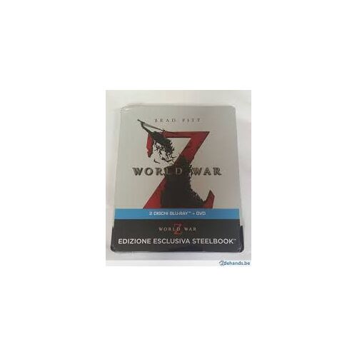 World War Z - Édition Collector "Steelbook Limited Edition" (Blu-Ray + Dvd) [Import Italien]