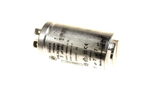 CONDENSATEUR DE DEMARRAGE 7 UF 425V POUR SECHE LINGE ELECTROLUX - 1256417013