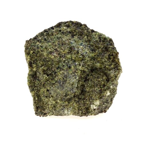 Péridotite. 834.6 Ct. Mont Briançon, Haute-Loire, France.