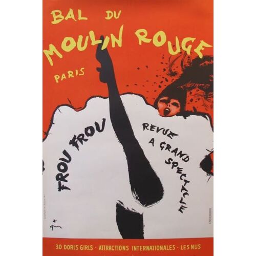 Affiche Moulin Rouge