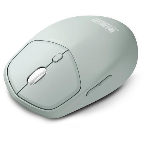 Urban Factory Onlee Color - Souris - ambidextre, 1600 dpi - droitiers et gauchers - optique - 6 boutons - sans fil - Bluetooth 5.0 LE - vert pastel