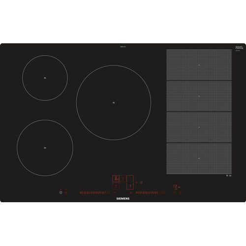 Siemens iQ700 EX801LVC1E Table de cuisson à induction Noir - 5 foyers