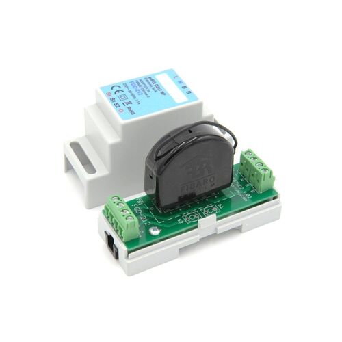 Adaptateur euFIX DIN pour Fibaro FGD-212 (sans boutons) - Eutonomy