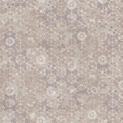 Papier peint à motifs graphiques Profhome 373912-GU papier peint intissé légèrement texturé avec un dessin graphique mat gris blanc 5,33 m2