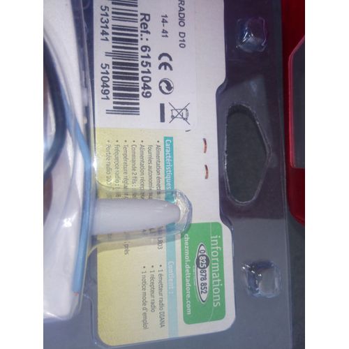 Thermostat sans fil Delta Dore - Radio Diana 10