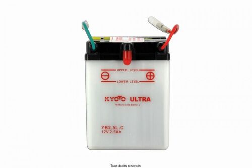 Batterie Kyoto Moto Honda 80 Mtx S Air 1980-1982 Yb2.5l-C / 12v 2.5ah Neuf
