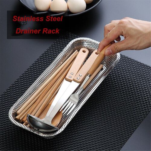 Xui Baguettes Ménagères Couteau Fourchette Boîte De Rangement Égouttoir En Acier Inoxydable, Plateau De Rangement, Égouttoir, Porte-Goutte, Baguettes Ménagères, Couteau, Boîte De Rangement, D?Sinfection Placard Outil De Cuisine