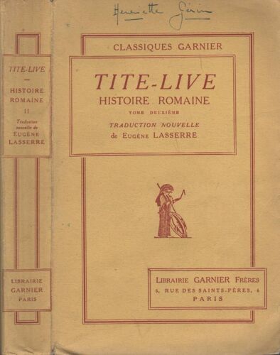 Tite-Live, Histoire Romaine - Tome 2 : Tite-Live, Histoire Romaine - Tome 2