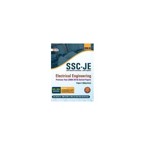 Ssc Je Electrical Engineering For Junior Engineers Previous Year Solved Papers (2008-18), 2018-19 For Paper I