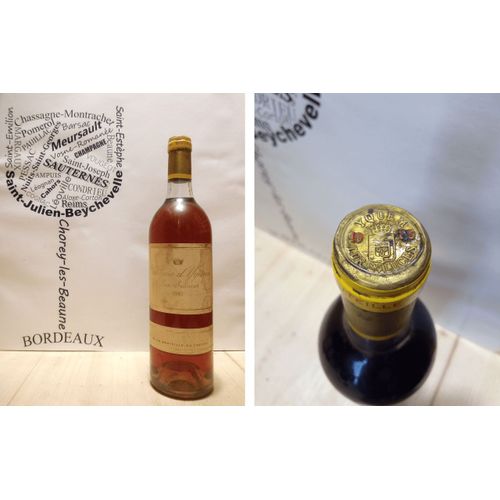 Château D'yquem 1983 - Sauternes - 1er Cru Supérieur - 1 X 75 Cl - Liquoreux