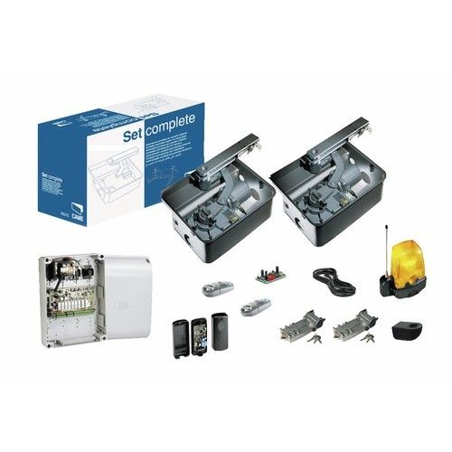 Automatisme pour portails 2 vantaux à moteur enterré - Frog - kit complet CAME