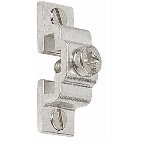 Support en aluminium satiné pour tringles de vitrage-10 pièces SIMILAIRE