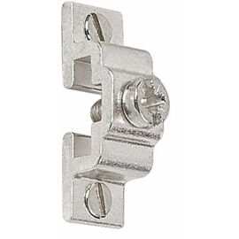 Support en aluminium satiné pour tringles de vitrage-10 pièces SIMILAIRE